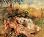 Reclining Women - Pierre Auguste Renoir