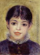 Smiling Young Girl - Pierre Auguste Renoir