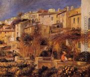 Terraces At Cagnes - Pierre Auguste Renoir