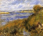 The Banks Of The Seine At Champrosay - Pierre Auguste Renoir
