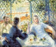 The Canoeists Luncheon - Pierre Auguste Renoir