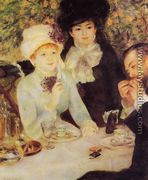 The End Of Lunch - Pierre Auguste Renoir
