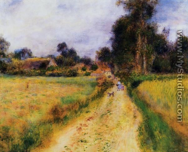 The Farm2 - Pierre Auguste Renoir