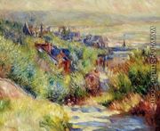 The Hills Of Trouville - Pierre Auguste Renoir