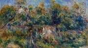 The Painter Taking A Stroll At Cagnes - Pierre Auguste Renoir