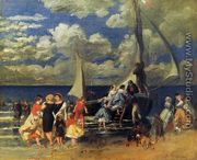 The Return Of The Boating Party - Pierre Auguste Renoir