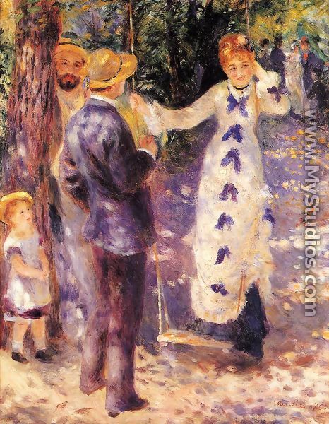 The Swing2 - Pierre Auguste Renoir