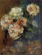 Vase Of Peonies - Pierre Auguste Renoir