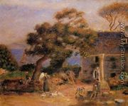 View Of Treboul - Pierre Auguste Renoir