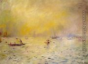 View Of Venice  Fog - Pierre Auguste Renoir