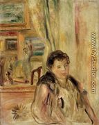 Woman In An Interior2 - Pierre Auguste Renoir