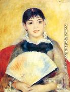 Woman With A Fan2 - Pierre Auguste Renoir