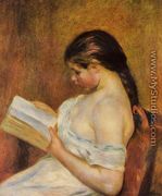 Young Girl Reading - Pierre Auguste Renoir