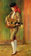 Young Guitarist Standing - Pierre Auguste Renoir
