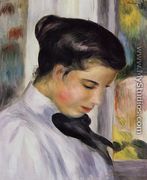 Young Woman In Profile - Pierre Auguste Renoir