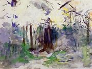 Autumn In The Bois De Boulogne - Berthe Morisot