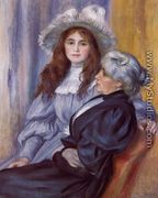 Berthe Morisot And Her Daughter Julie Manet - Berthe Morisot