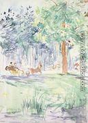 Carriage In The Bois De Boulogne - Berthe Morisot