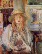Girl In A Straw Hat - Berthe Morisot