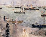 Harbor Scene  Isle Wight - Berthe Morisot