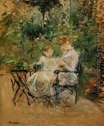 In The Garden - Berthe Morisot