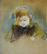 Julie Writing - Berthe Morisot