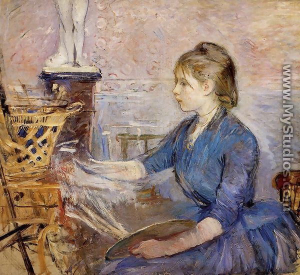 Paule Gobillard Painting - Berthe Morisot