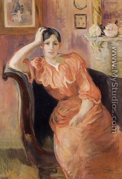 Portrait Of Jeanne Pontillon - Berthe Morisot