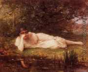 Study   The Waters Edge - Berthe Morisot