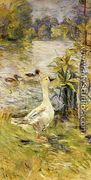 The Goose - Berthe Morisot
