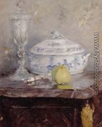 Tureen And Apple - Berthe Morisot