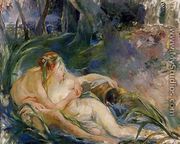 Two Nymphs Embracing - Berthe Morisot