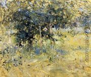 Willows In The Garden At Bougival - Berthe Morisot