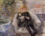 Young Girl With Doll - Berthe Morisot