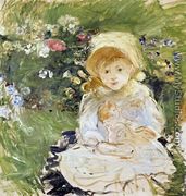 Young Girl With Doll2 - Berthe Morisot