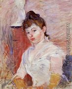 Young Woman In White - Berthe Morisot