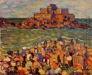 Chateaubriands Tomb  St Malo Aka St Malo   Chateaubriands Tomb - Maurice Brazil Prendergast