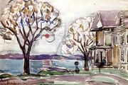 House By The Sea - Maurice Brazil Prendergast
