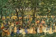 May Day  Central Park - Maurice Brazil Prendergast