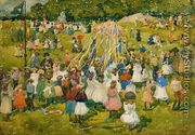 May Day  Central Park2 - Maurice Brazil Prendergast