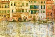 Venetian Palaces On The Grand Canal - Maurice Brazil Prendergast