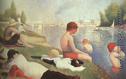Bathing At Asnieres 1884 - Georges Seurat