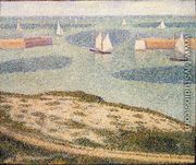 Port En Bessin  Entrance To The Outer Harbor - Georges Seurat