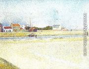 The Channel At Gravelins  Grand Fort Philippe - Georges Seurat