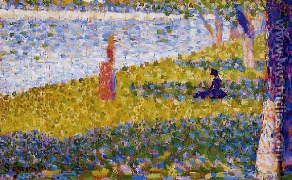 Women By The Water - Georges Seurat