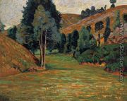 Small Valley At Pontgibaud - Armand Guillaumin