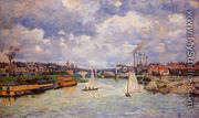The Seine At Charenton - Armand Guillaumin