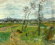 A Field At Gennevilliers - Claude Oscar Monet