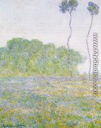 A Meadow At Giverny - Claude Oscar Monet