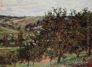 Apple Trees Near Vetheuil - Claude Oscar Monet